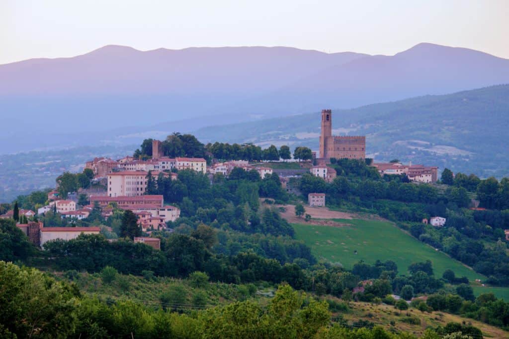 Provincia di Arezzo Poppi, comune aretino immerso nella campagna toscana