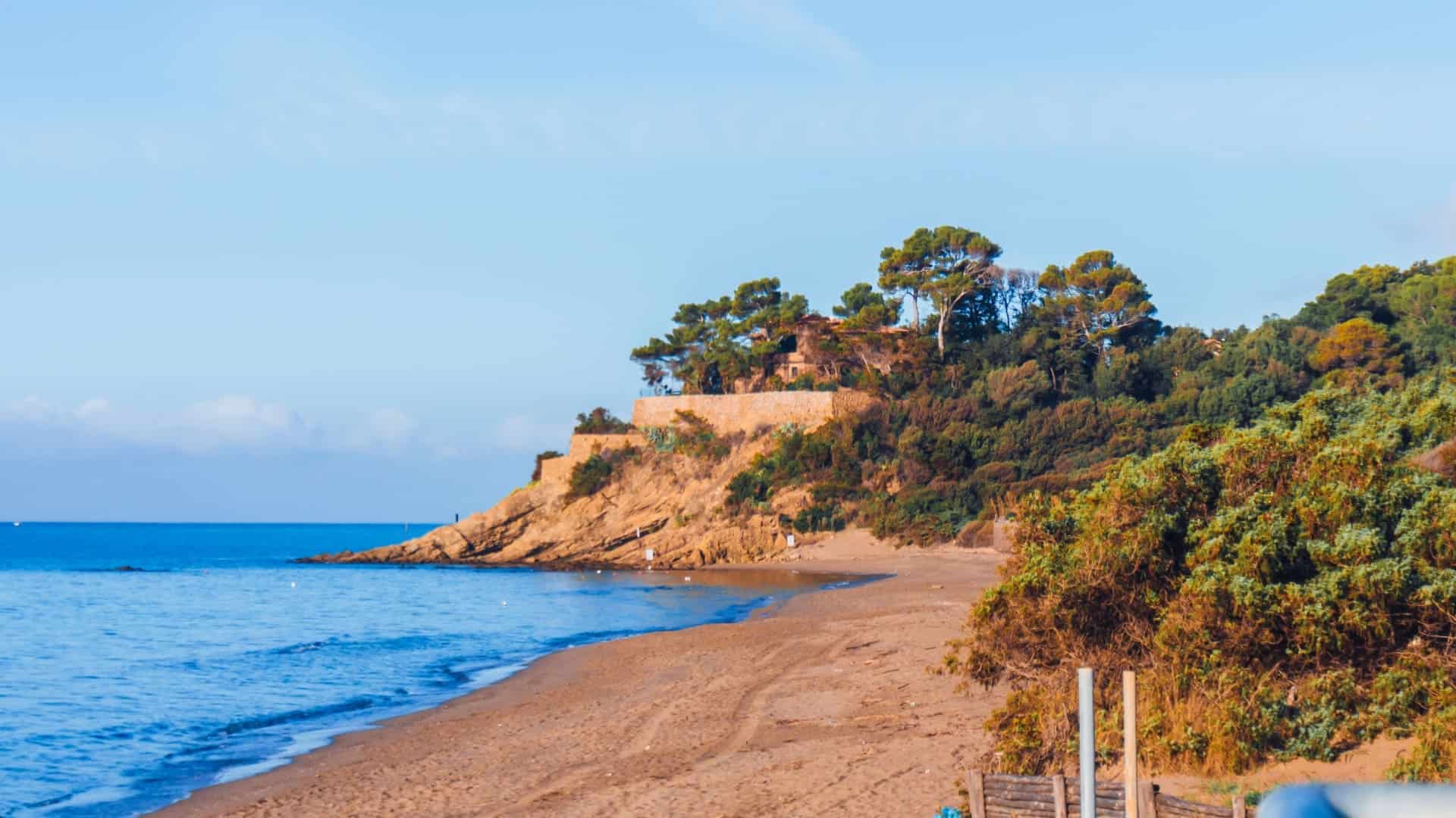 Il lungomare di Castiglione della Pescaia