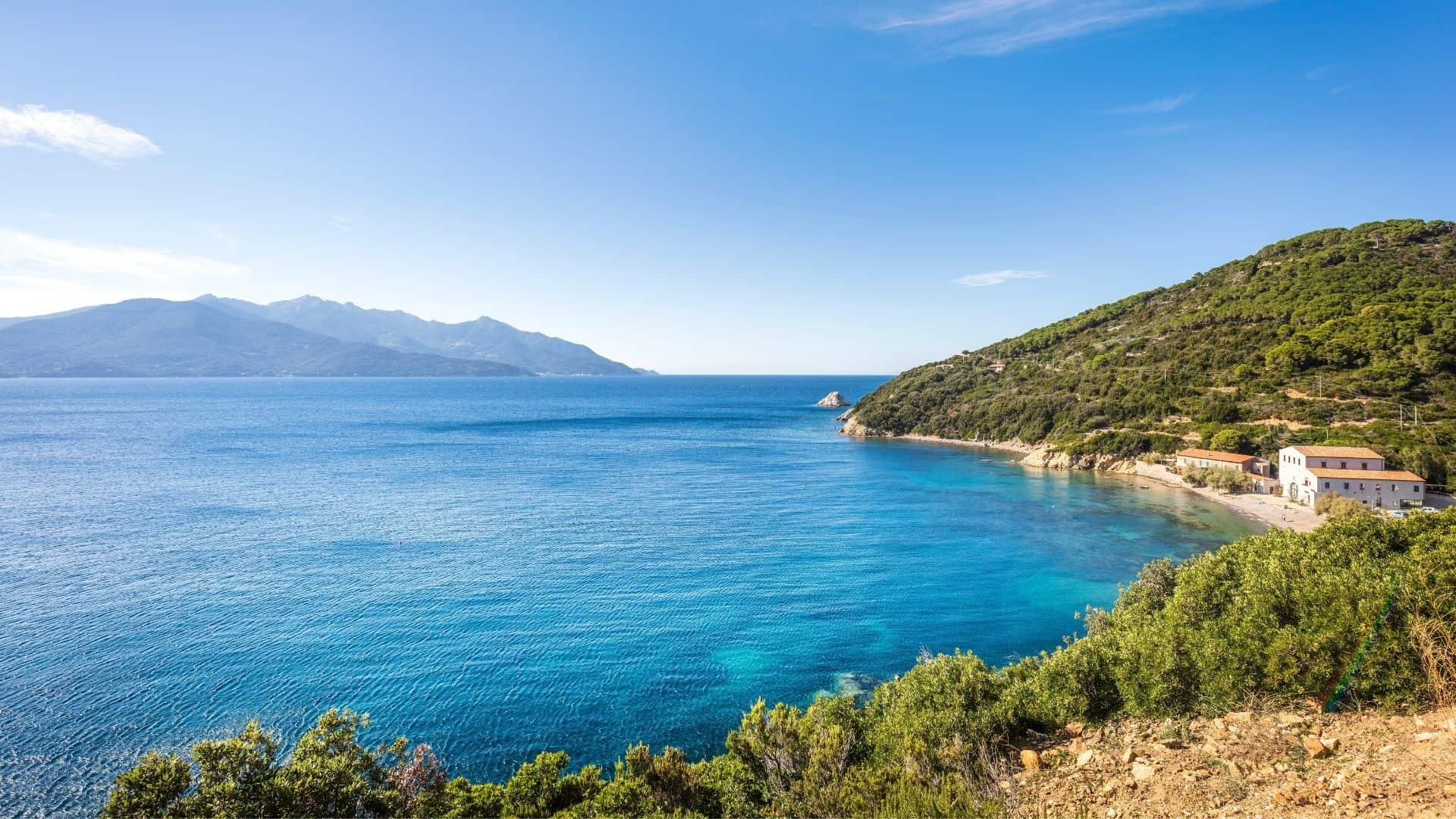 Il litorale dell'Isola d'Elba