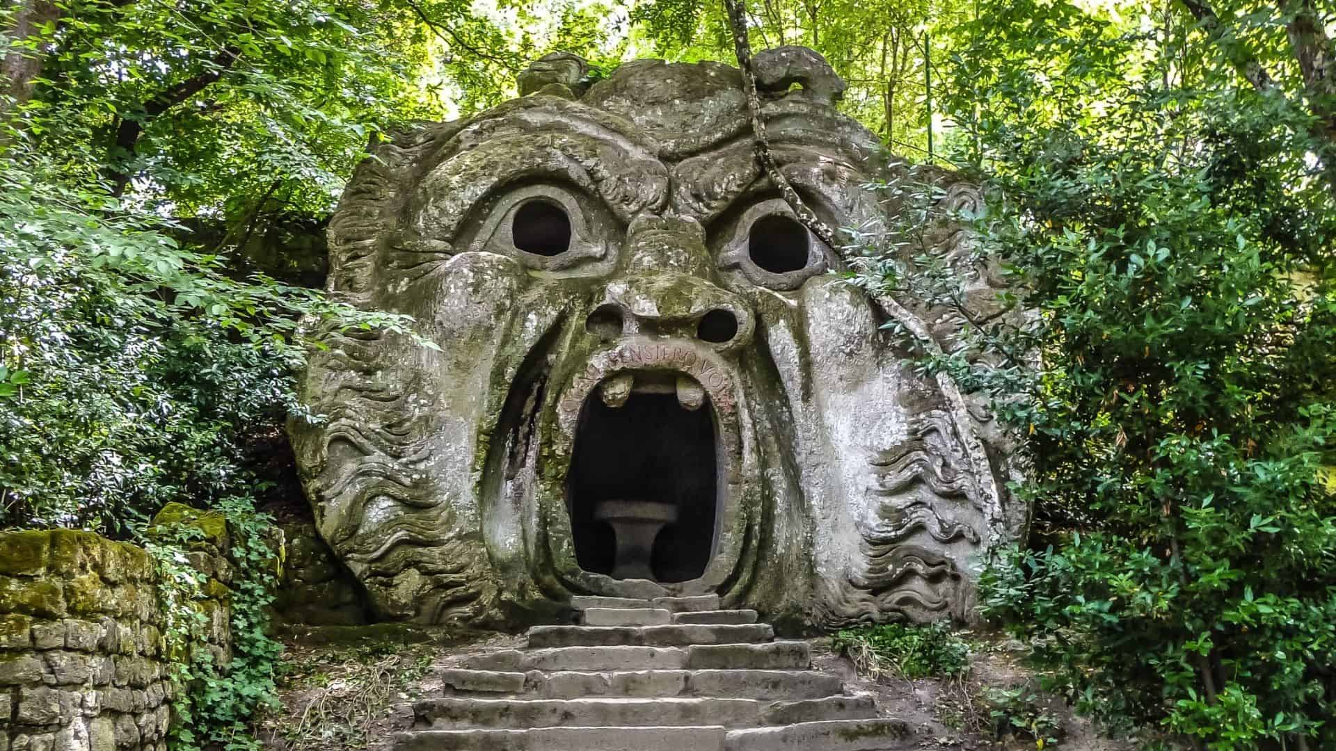 L'Orco del Parco dei Mostri di Bomarzo