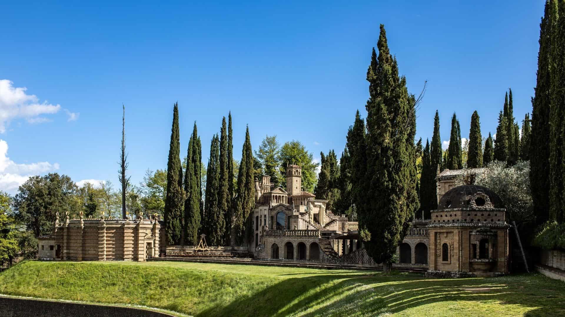 Panoramica su La Scarzuola