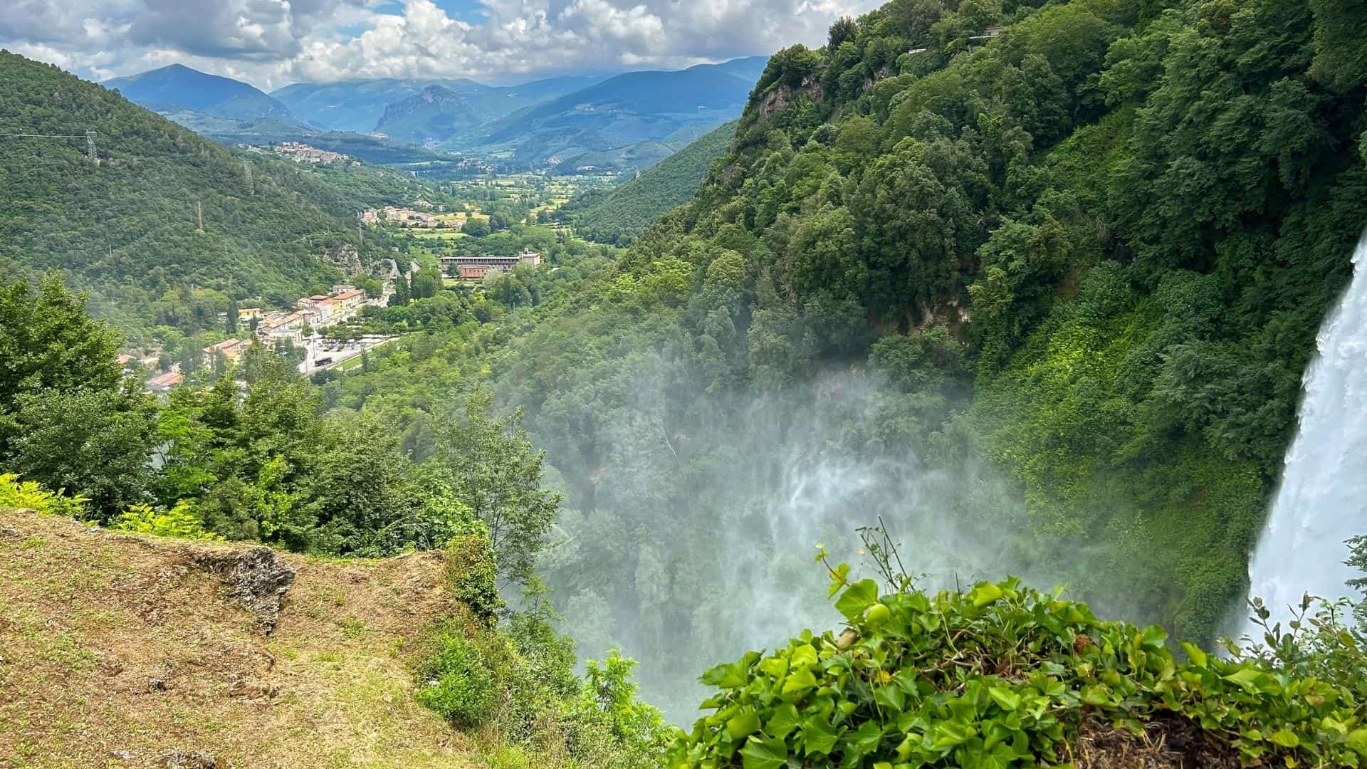 La vegetazione che circonda Valnerina