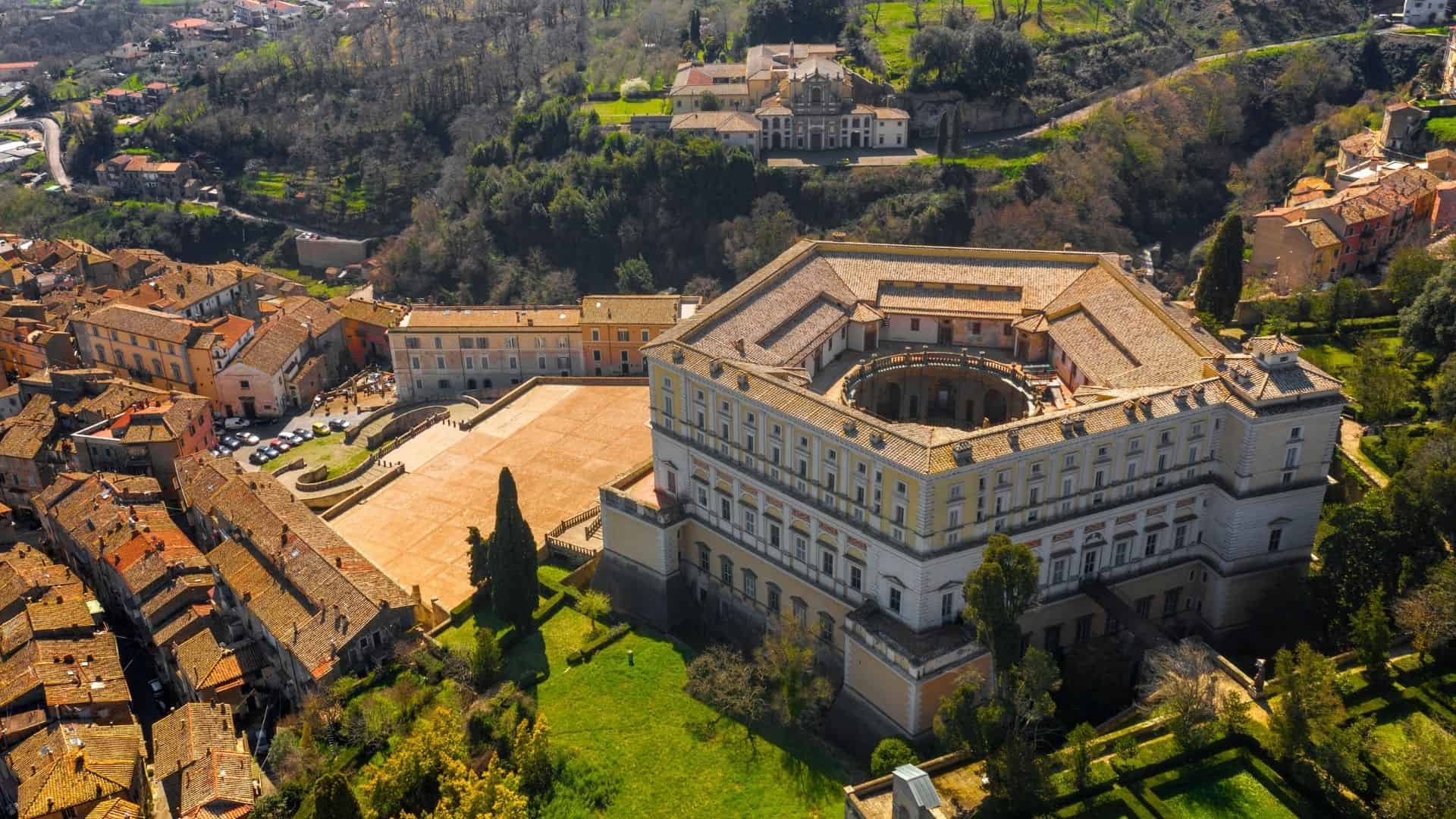 Villa Farnese vista dall'alto