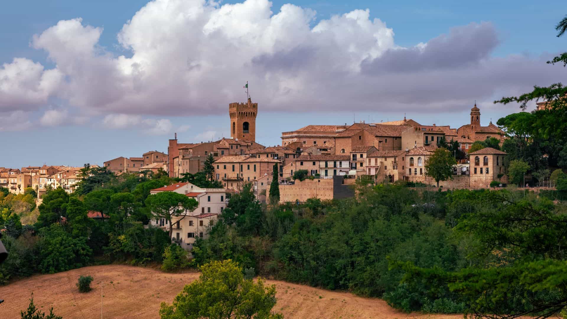 La cittadina di Recanati