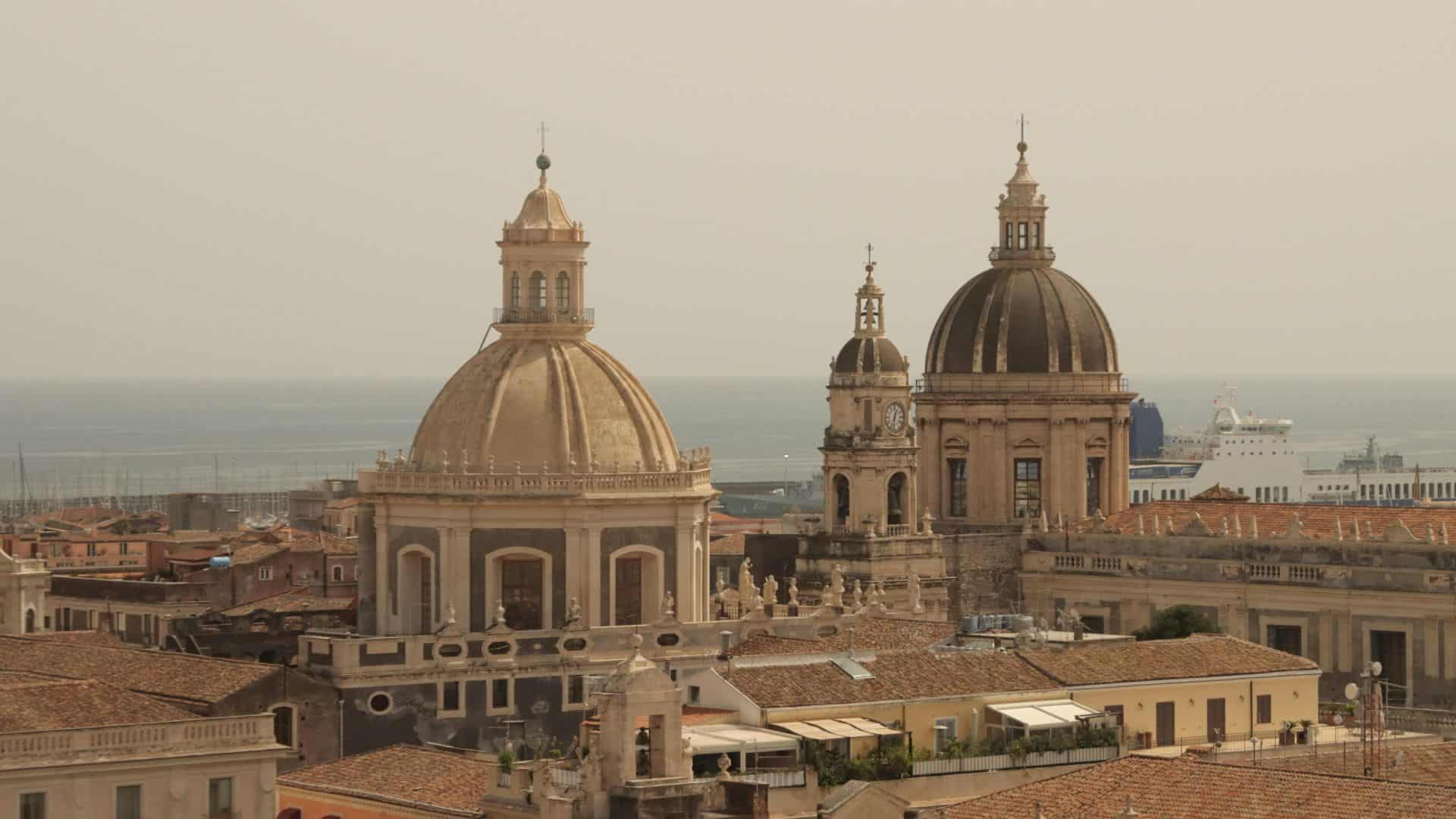 Panoramica sulla città di Catania