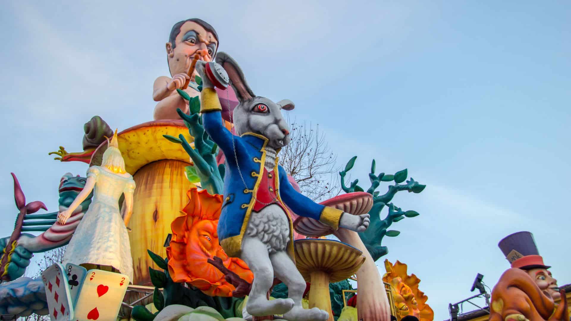Un carro del carnevale di Fano