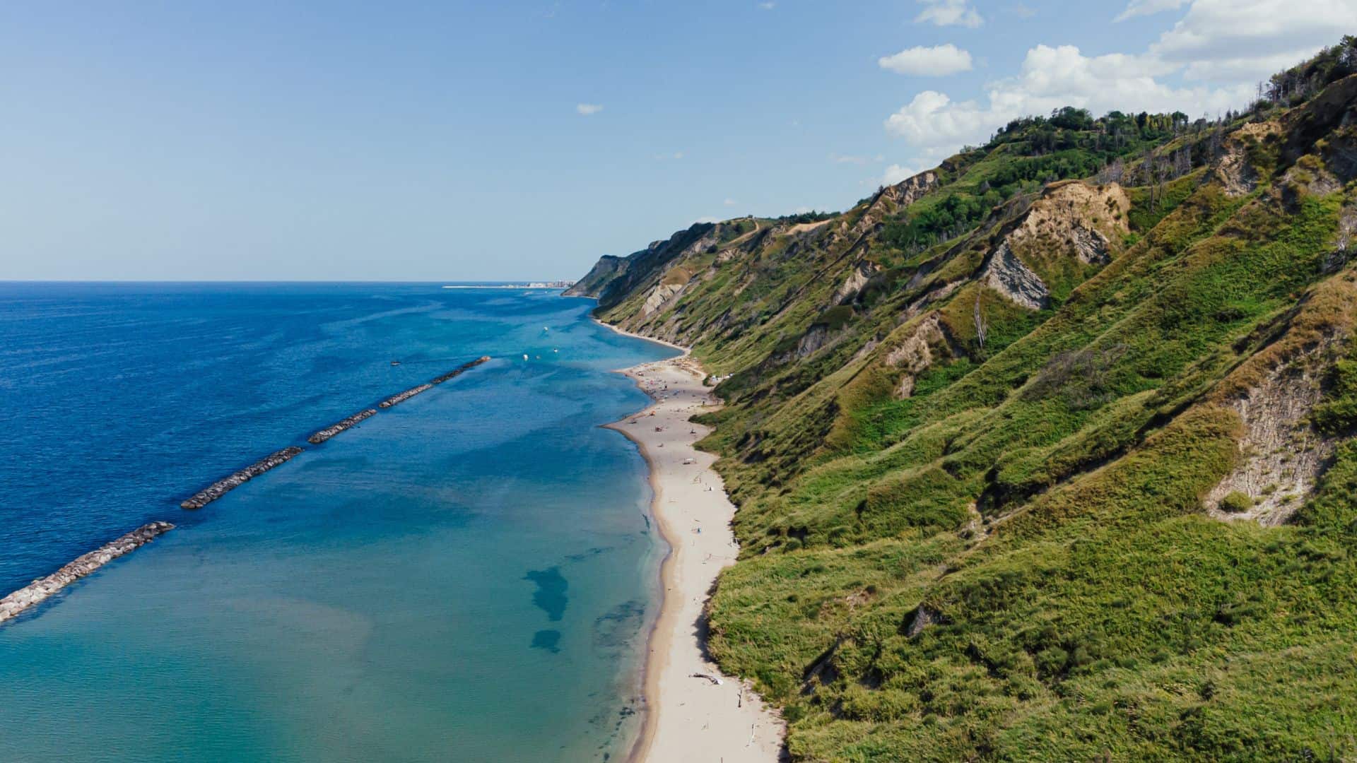 Vista sul Parco del Monte San Bartolo