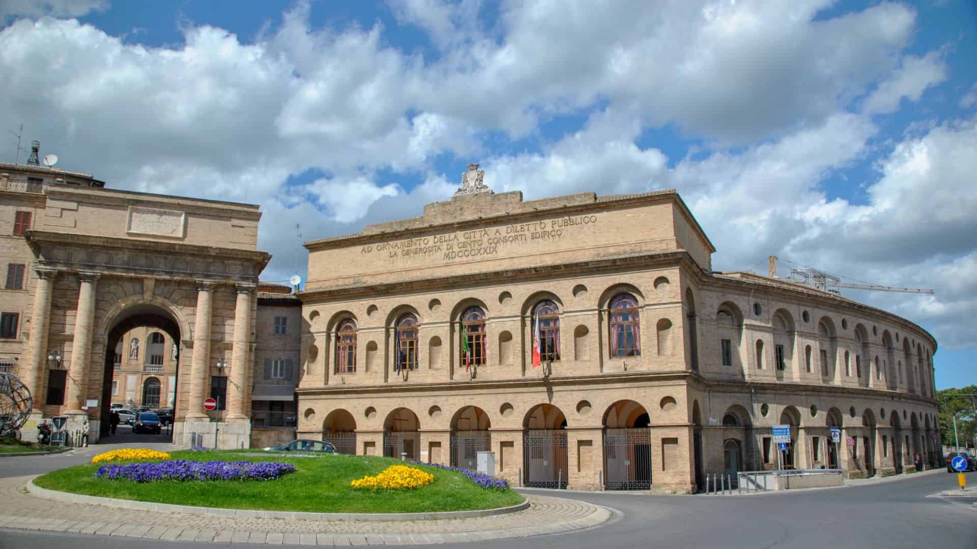 Lo sferisterio di Macerata