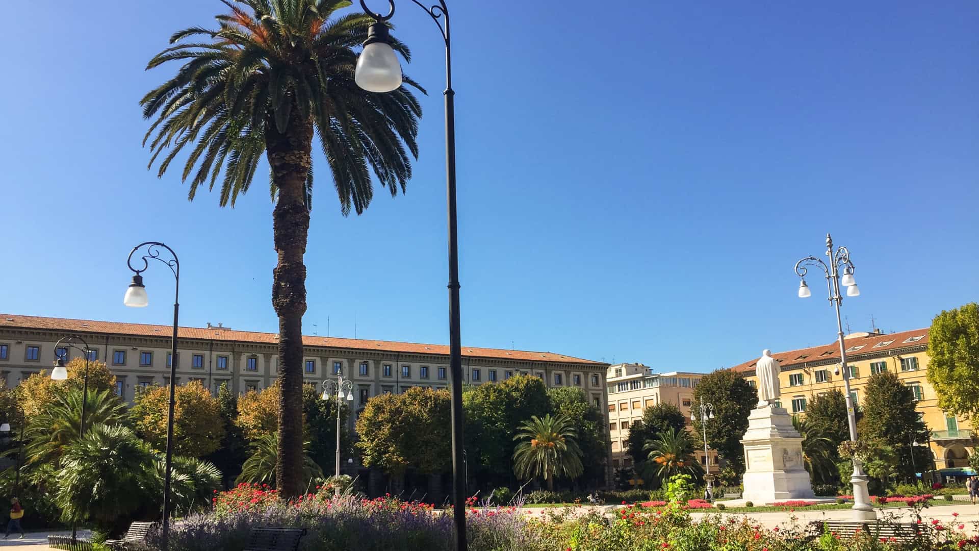 La piazza Cavour di Ancona