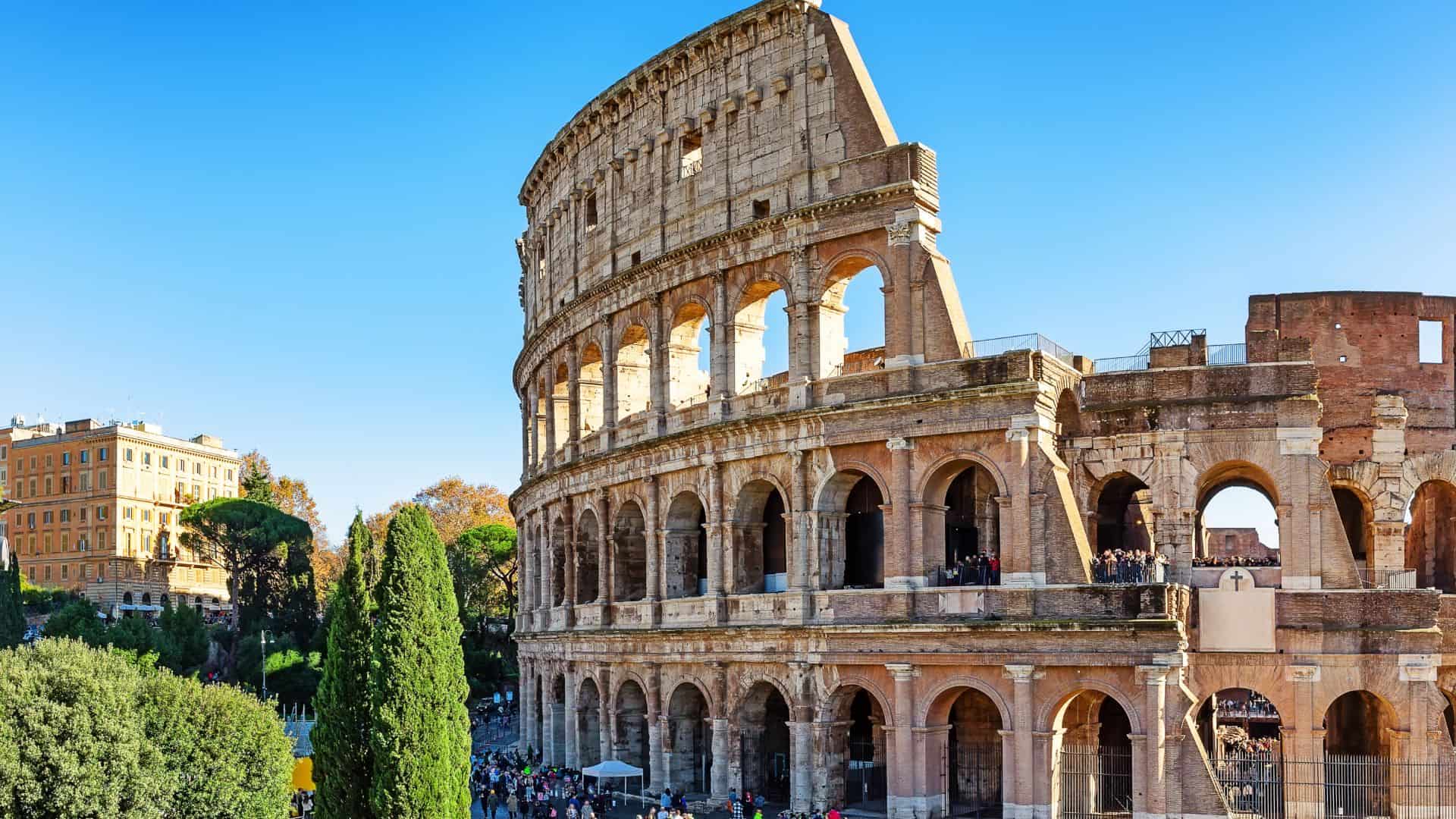 Il colosseo di Roma