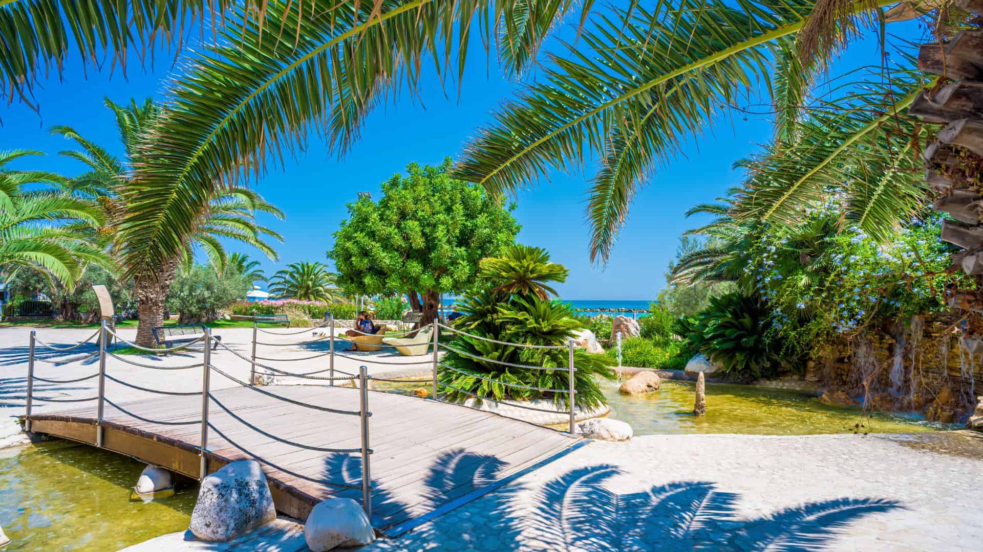 Una via di San Benedetto del Tronto nelle Marche