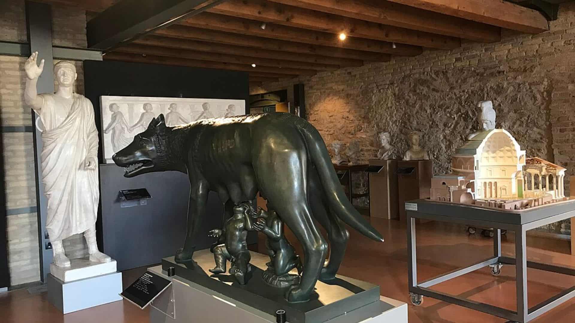 Sala romana del museo tattile statale di Omero