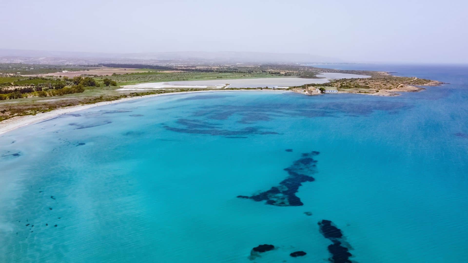 Una spiaggia vicino a Marzamemi