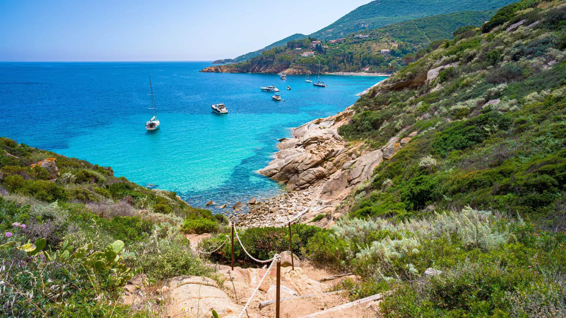 Caletta nascosta di Isola del Giglio