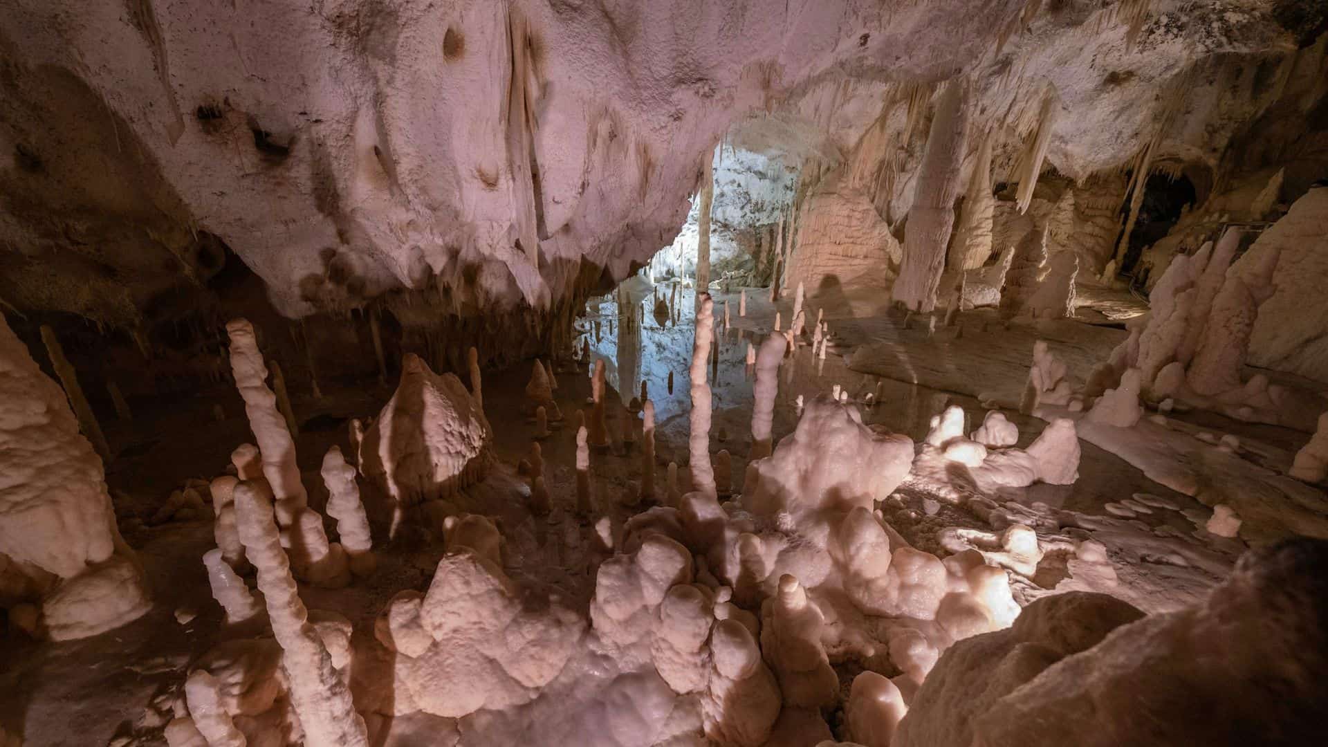 Sala delle grotte di Frasassi. Foto di Francesco Ungaro
