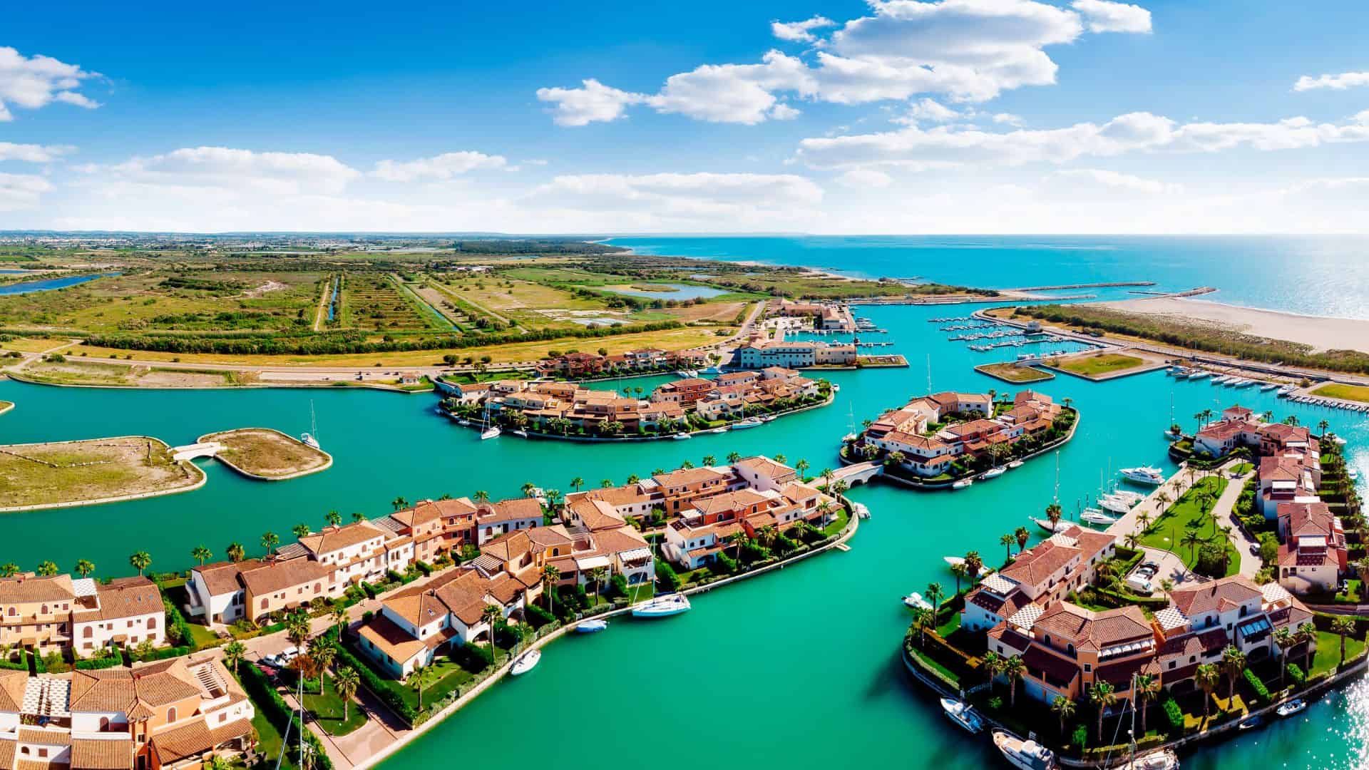 Vista dall'alto su Marina di Policoro