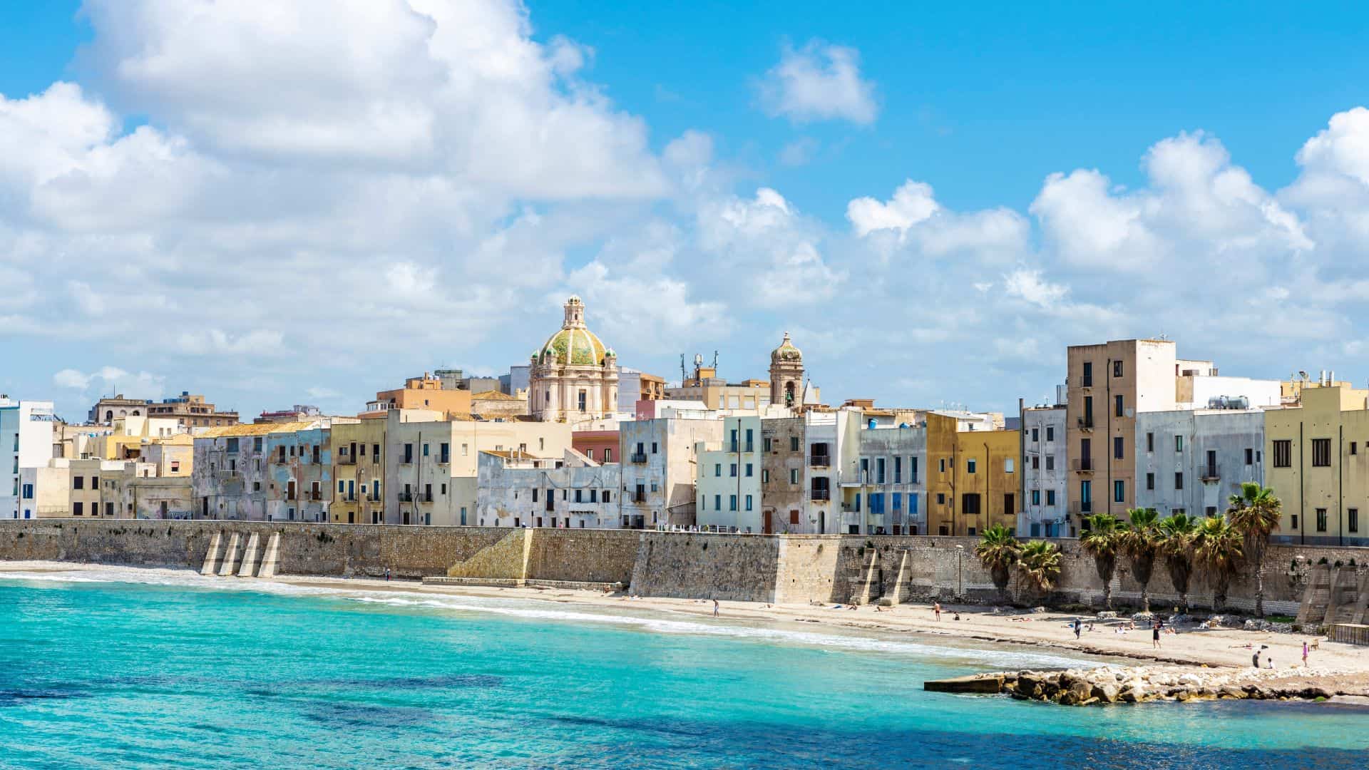 La città di Marsala in Sicilia