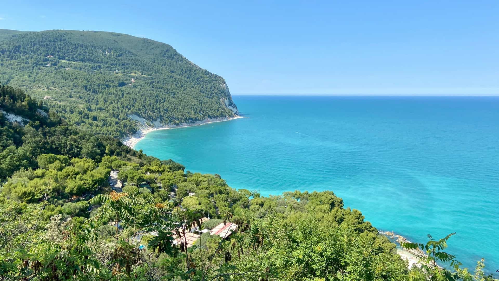 La riviera del Conero nelle Marche