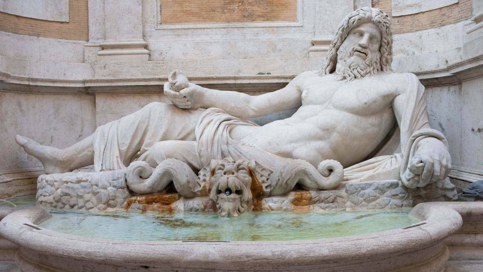 Una statua nei Musei Capitolini