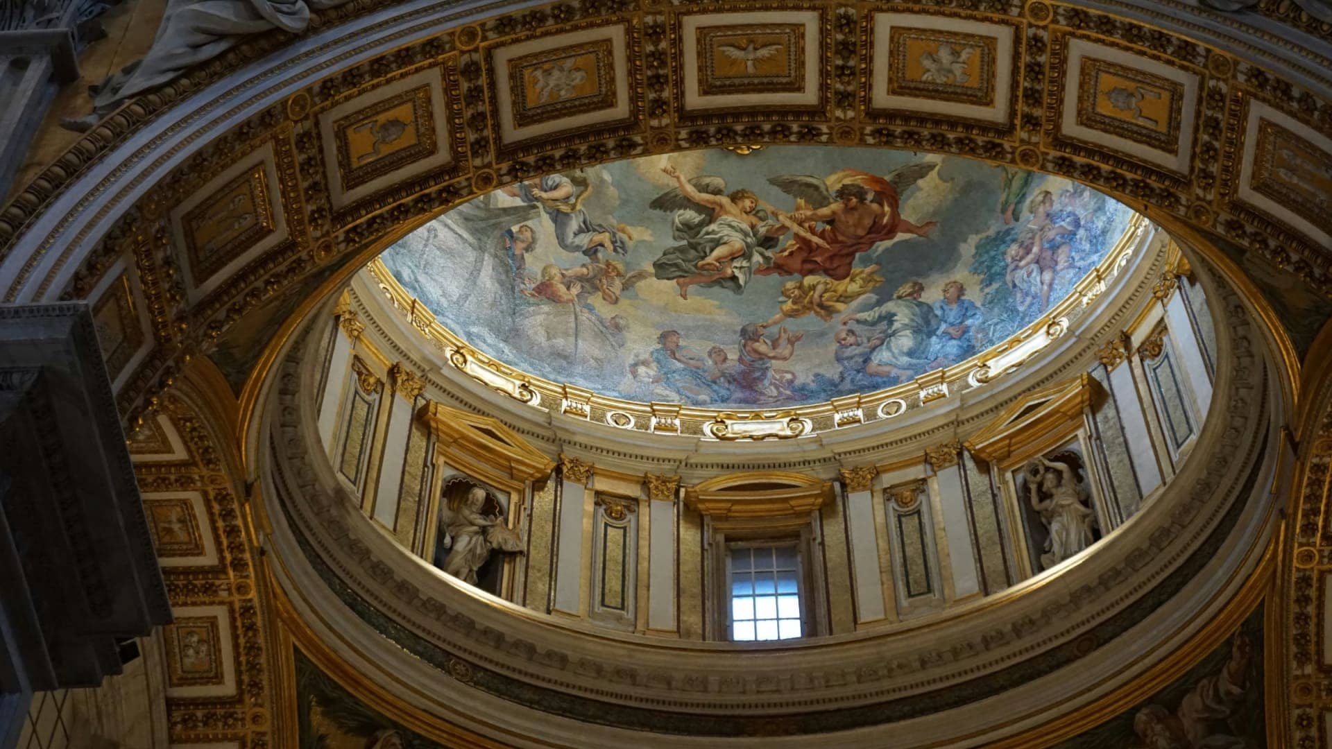 Affresco nei Musei Vaticani