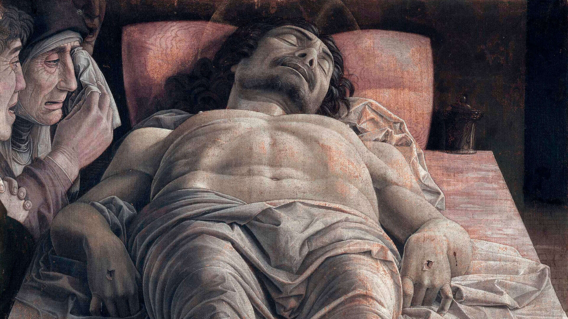 Il Cristo morto di Andrea Mantegna nella Pinacoteca di Brera
