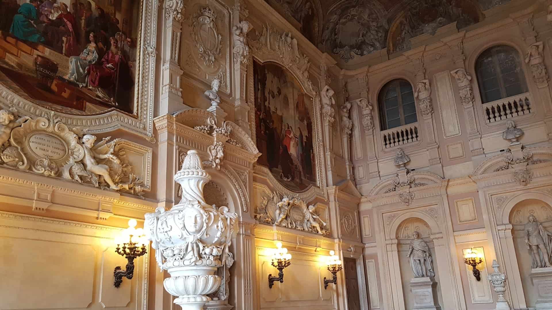 Sala interna dei Musei Reali a Torino. Foto di Ambra75