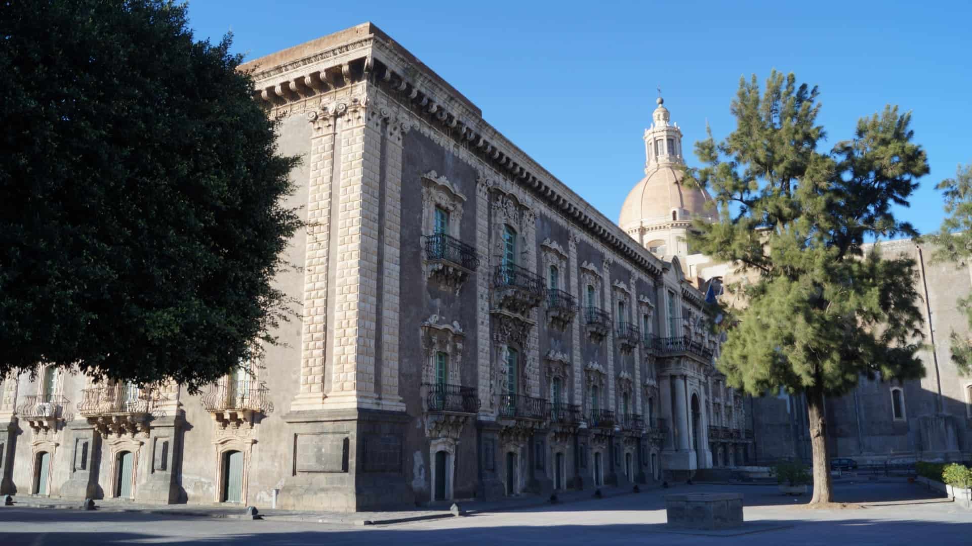 Il Monastero dei Benedettini di San Nicolò l’Arena a Catania. Foto di Nicolò Arena