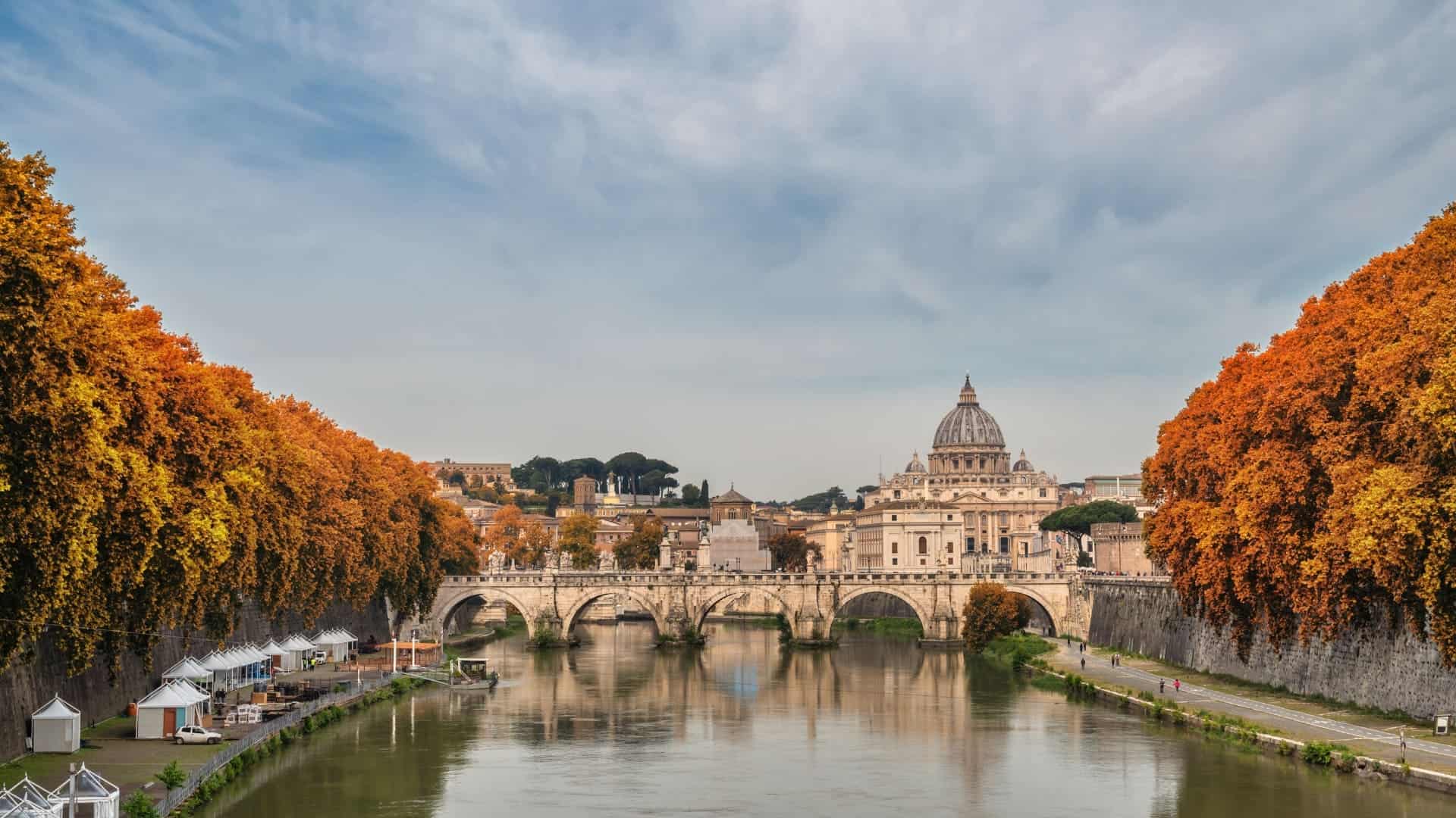 Vista panoramica su Roma