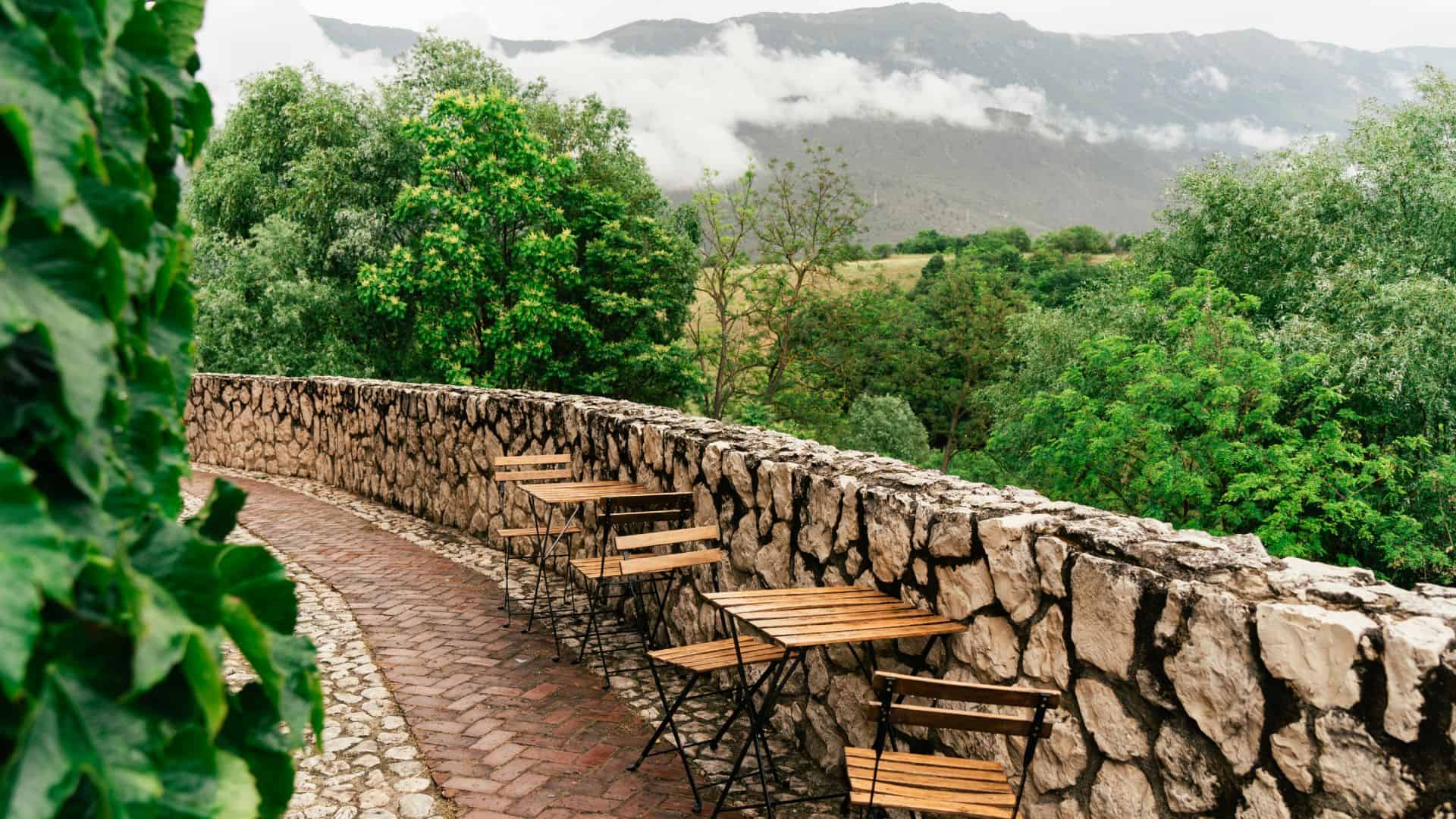 Paesaggio collinare in Abruzzo. Foto di Gabriella Clare Marino