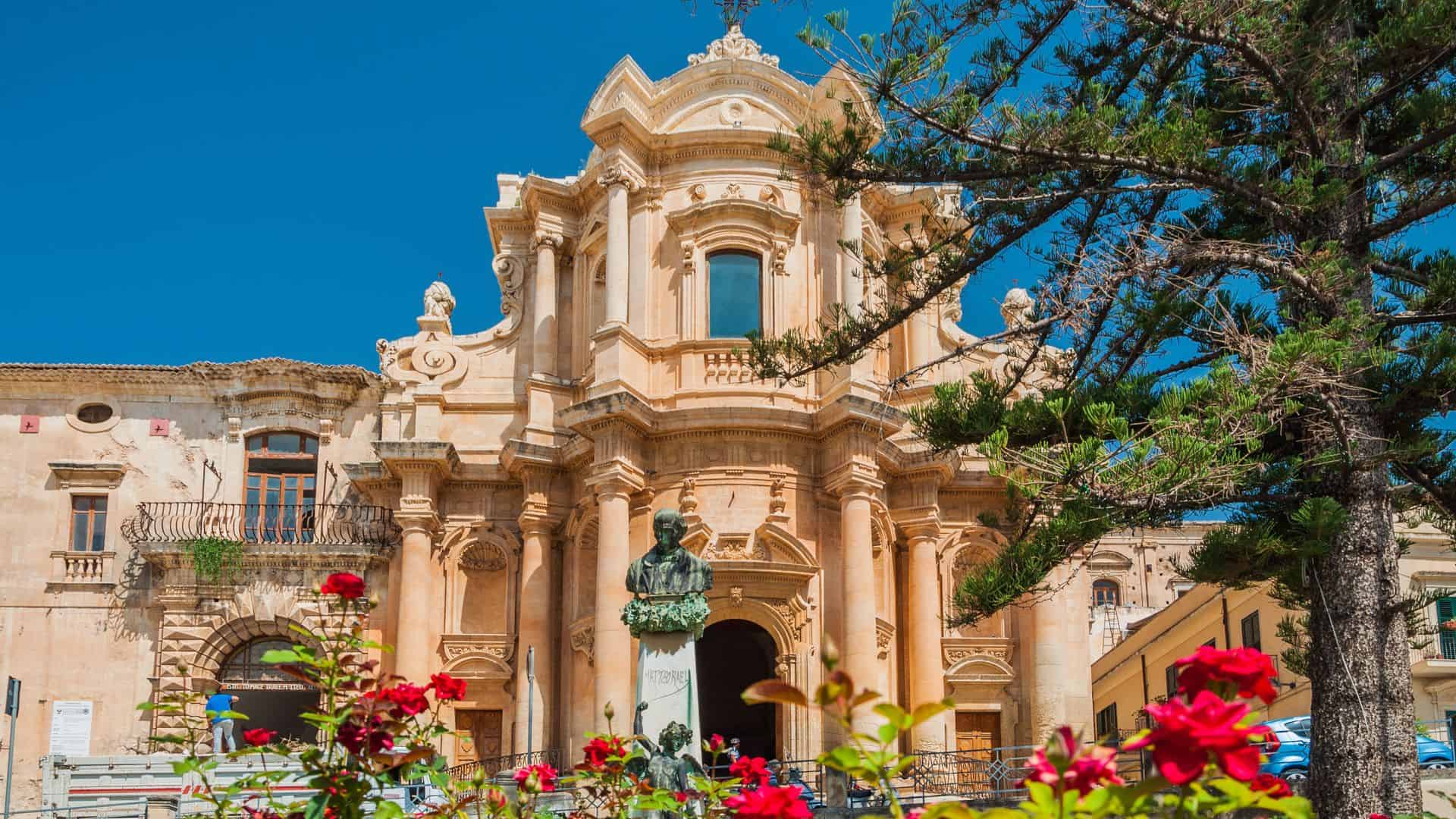 Chiesa nella città di Noto