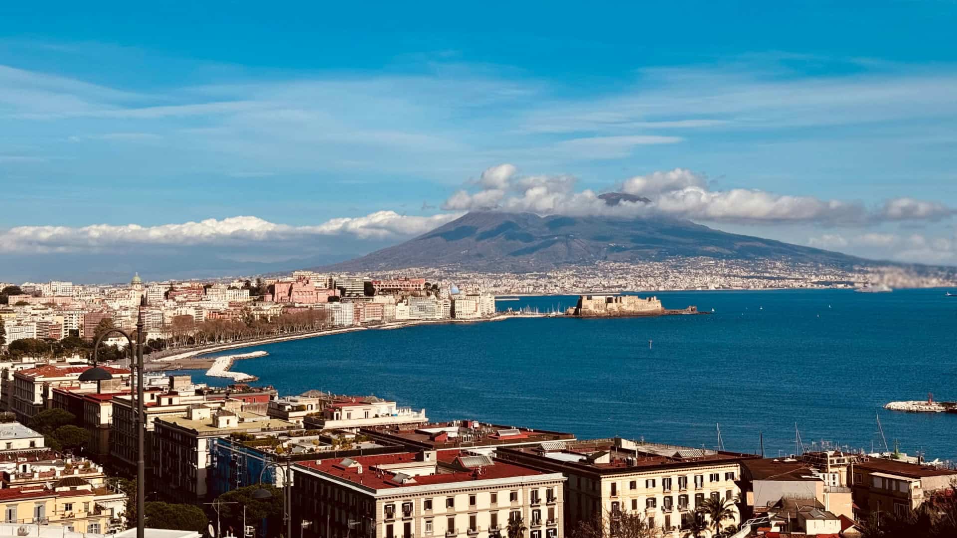 La città di Napoli in Campania