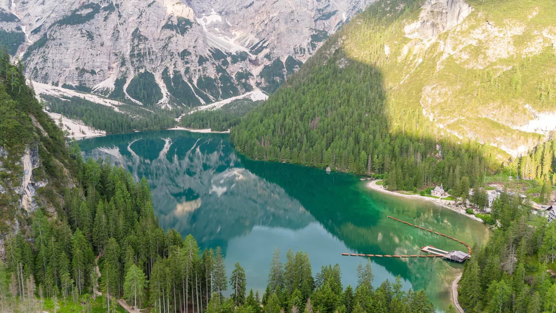 Pragser Wildsee Panoramaansicht
