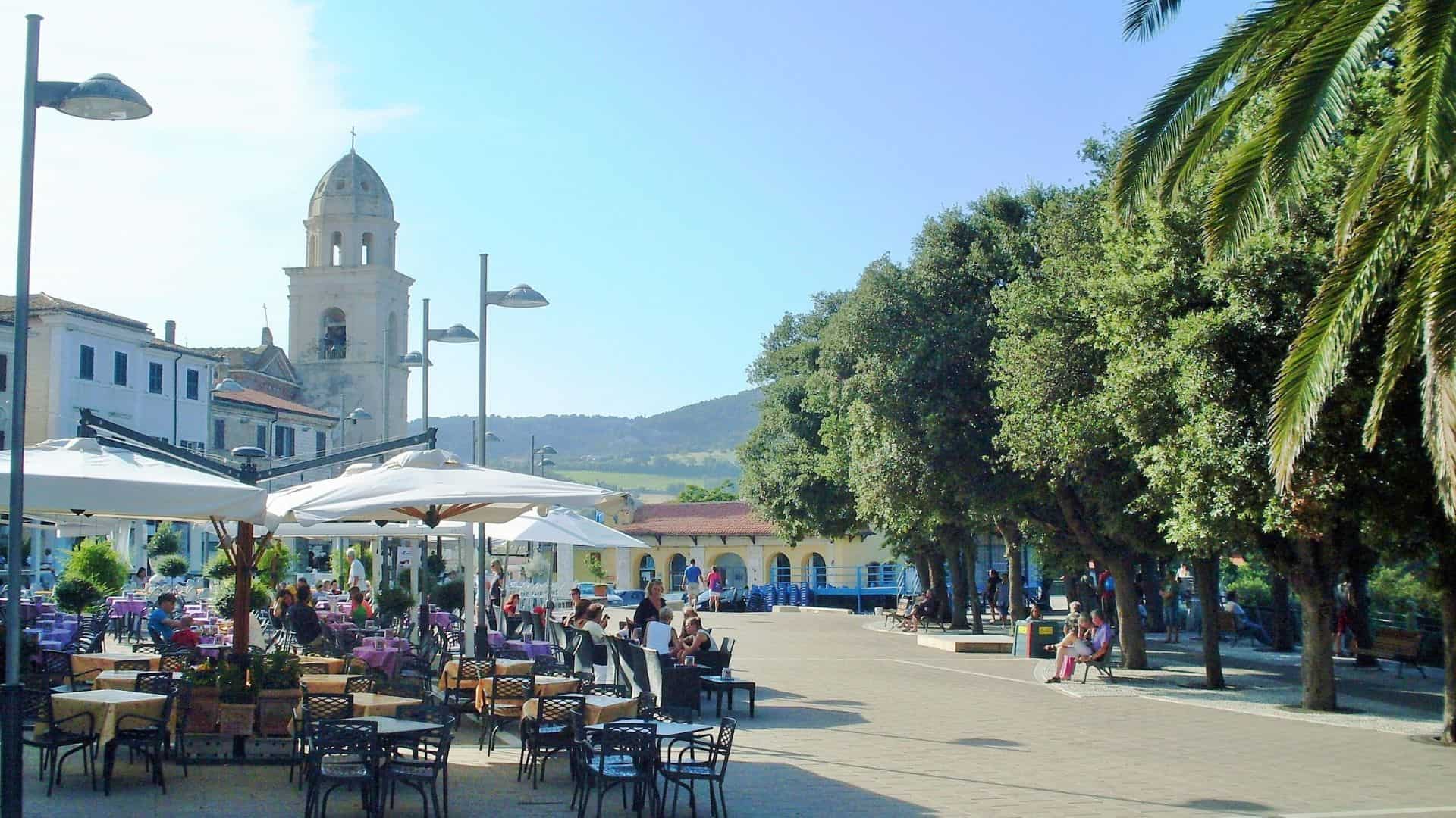Il Piazzale Marino di Sirolo. Foto di Claudio.stanco