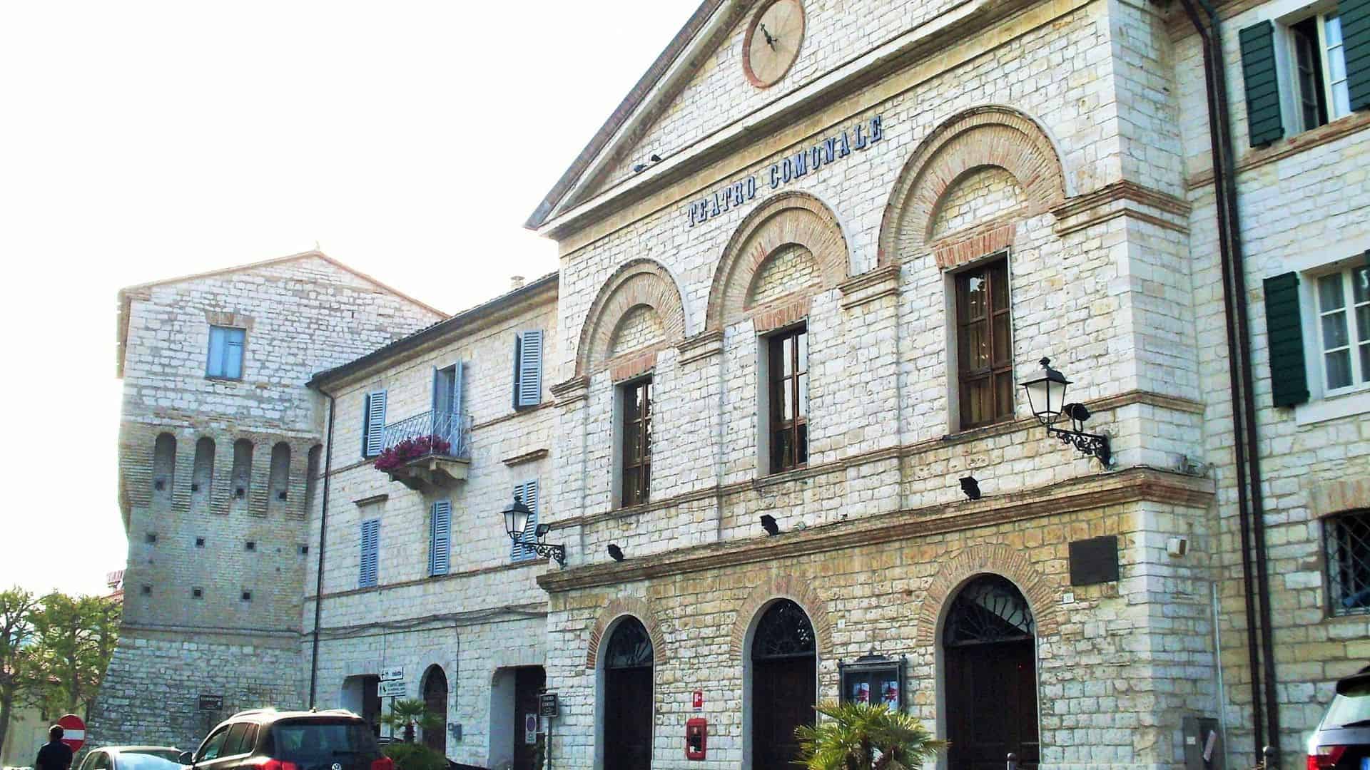 Teatro Cortesi a Sirolo. Foto di Claudio.stanco