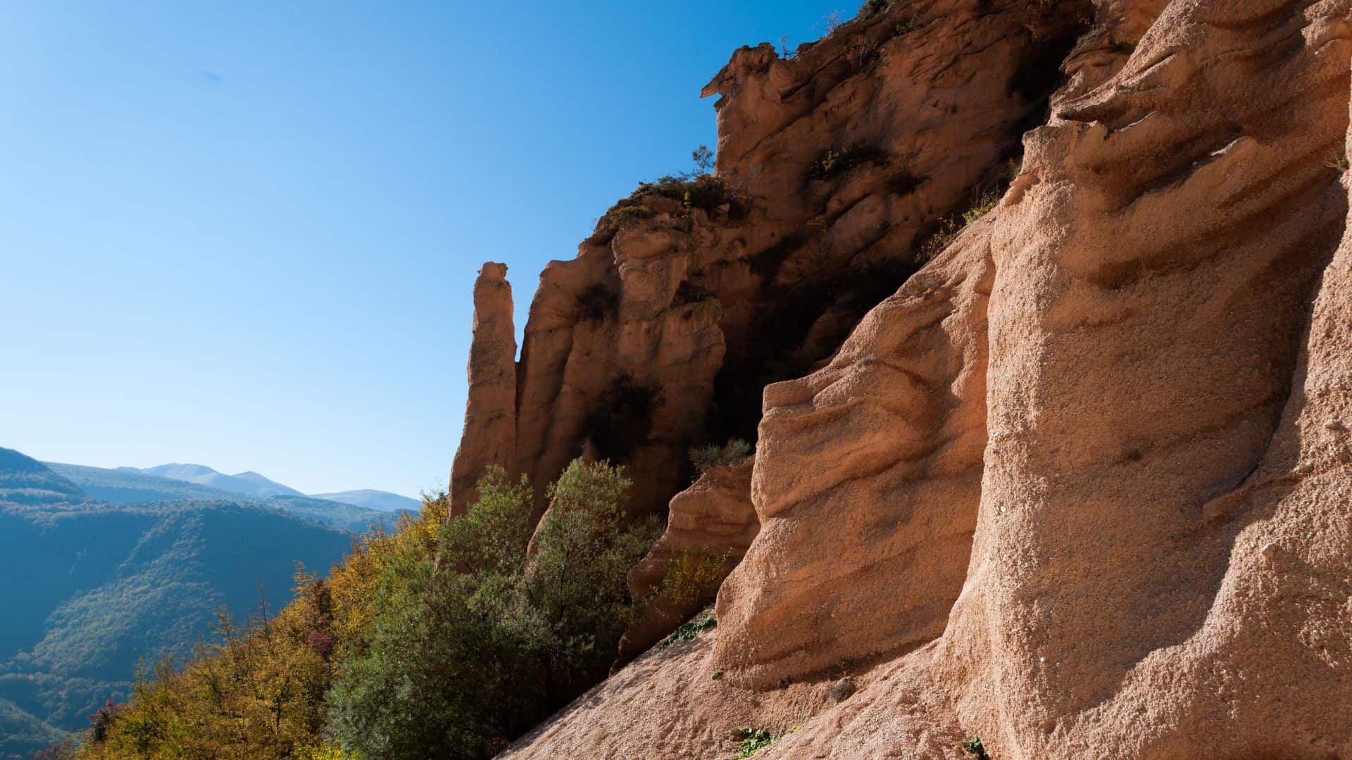 Panorama delle Lame Rosse