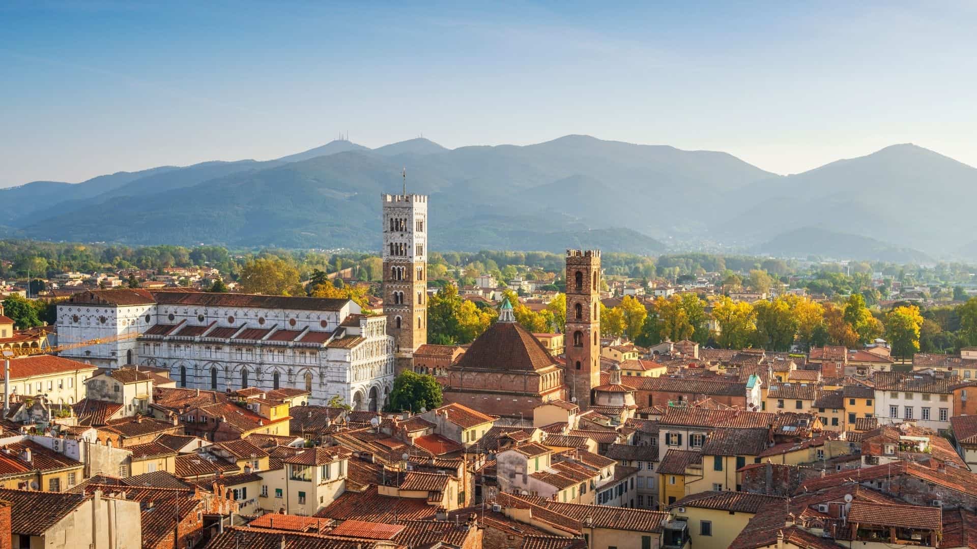Panoramica su Lucca
