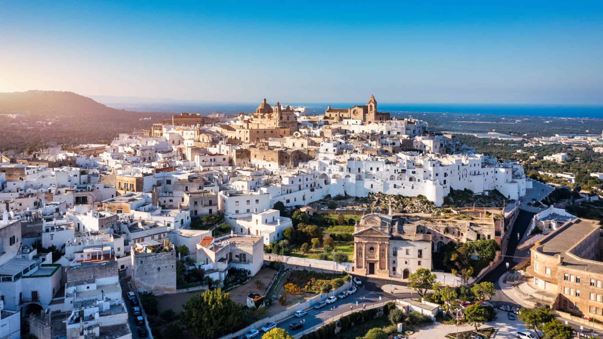 Panoramica sulla città di Ostuni