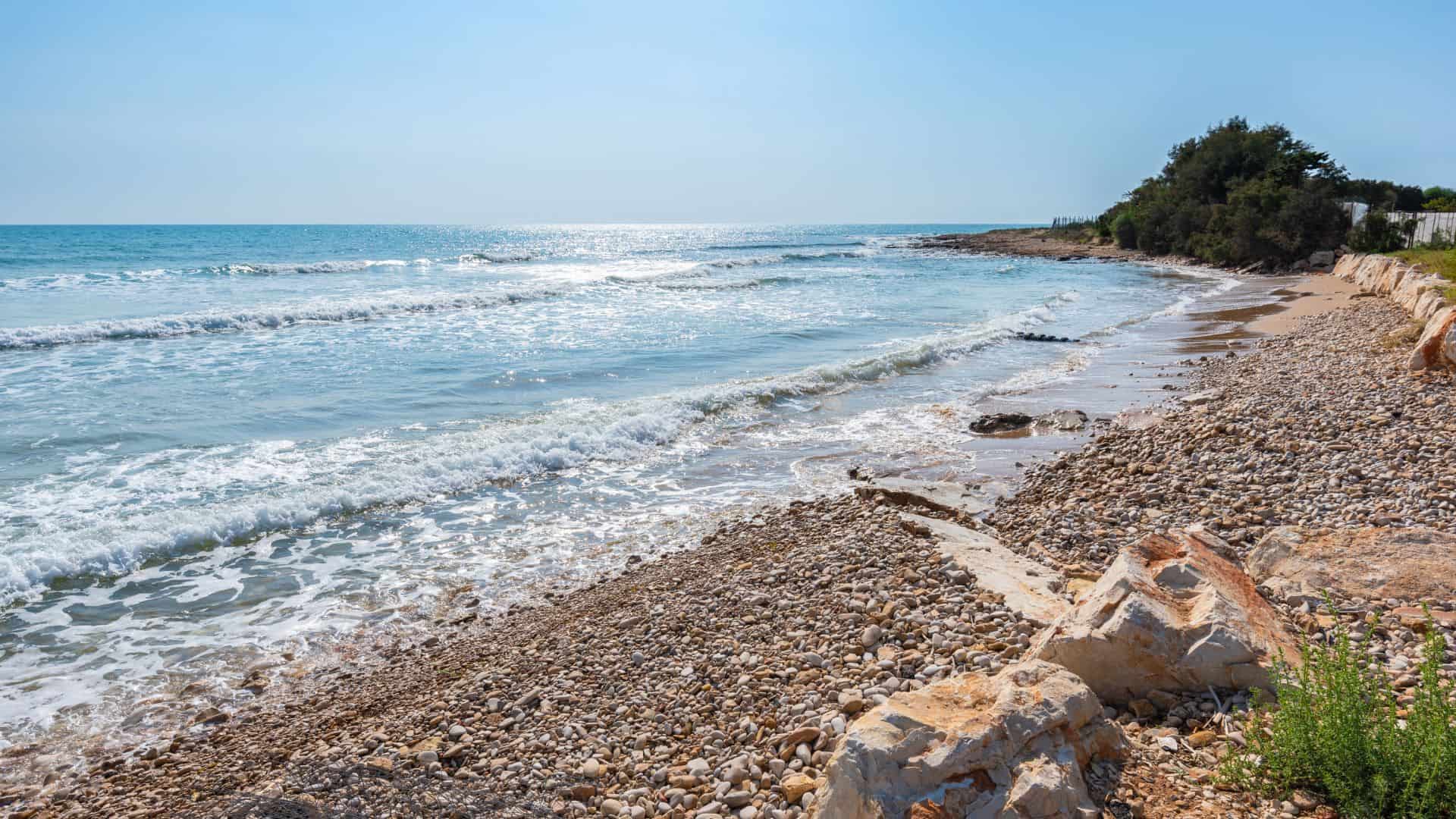 Una spiaggia di Marina di Ragusa