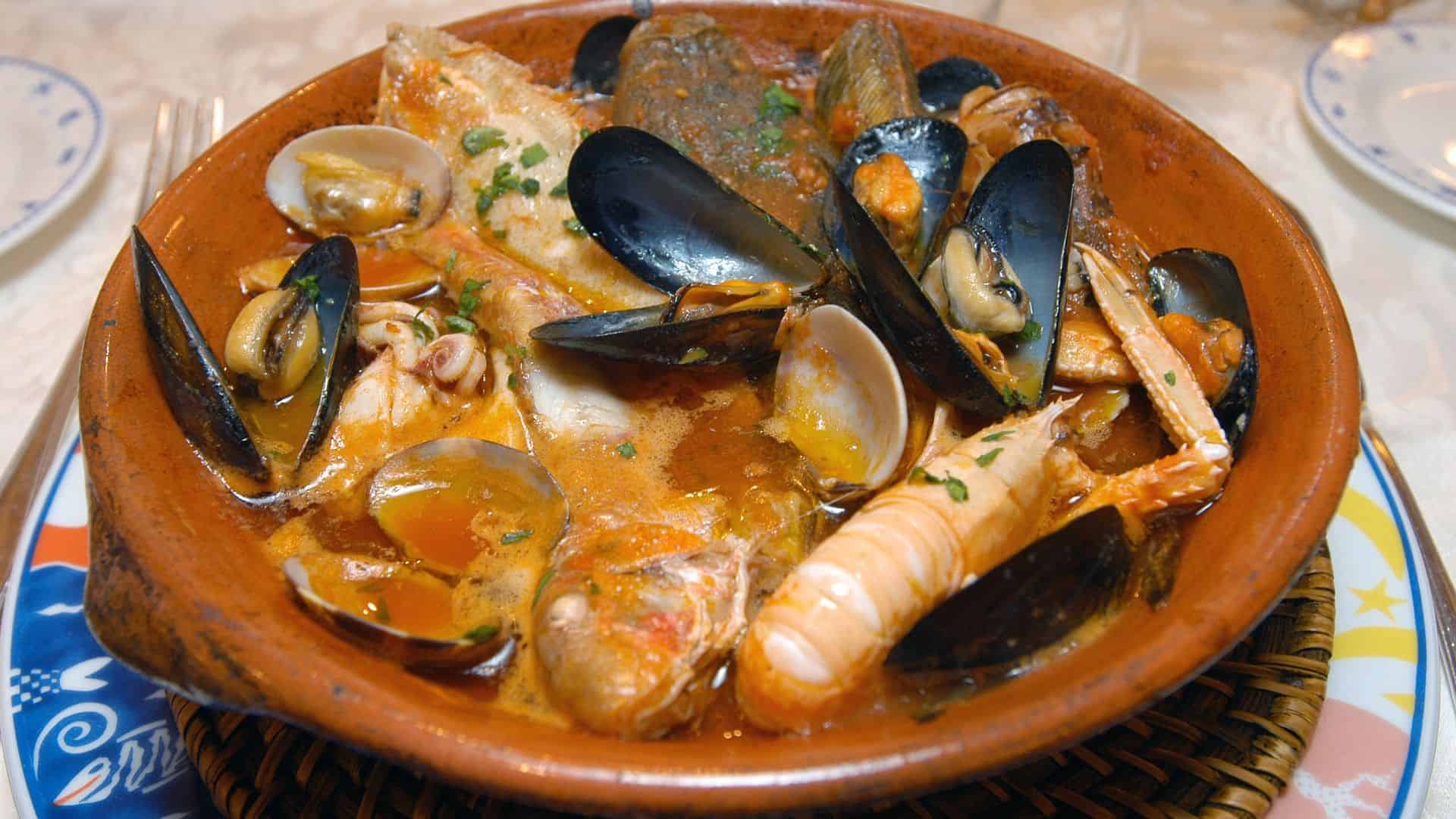 Piatto di brodetto