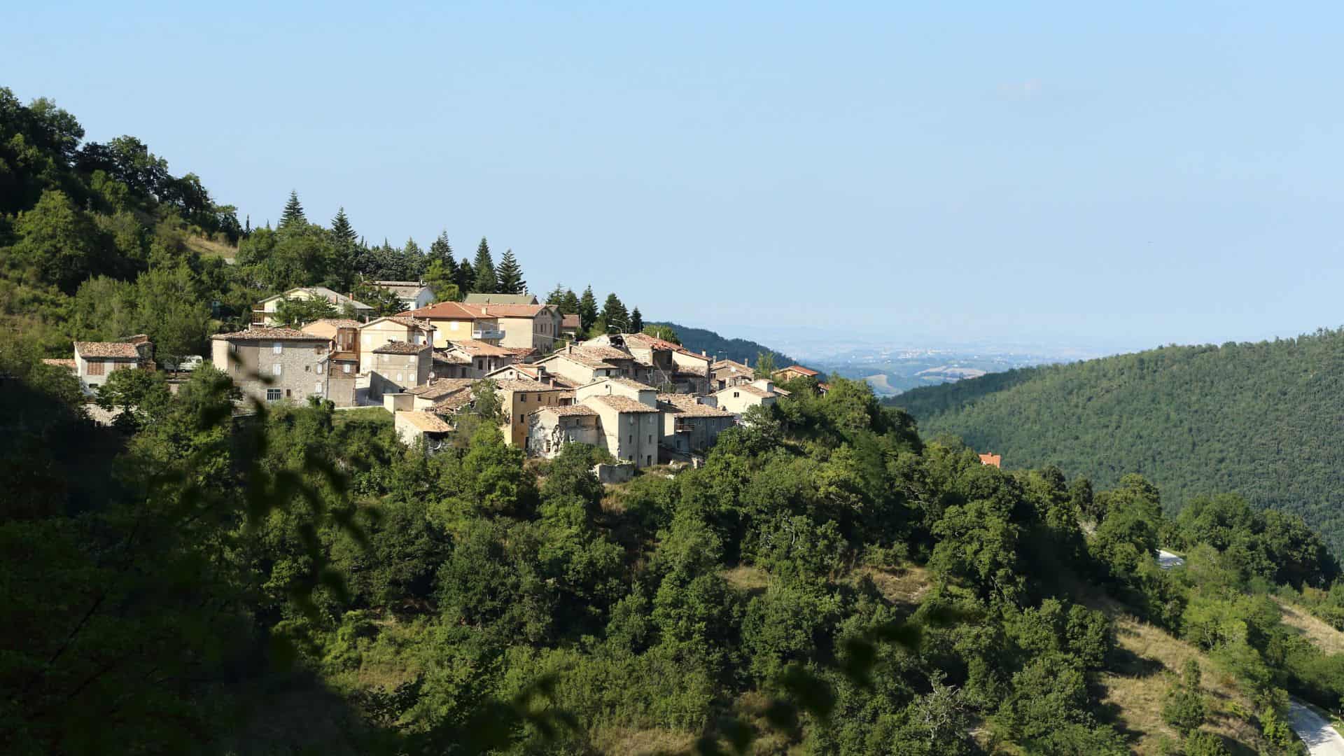 Panoramica su Cessapalombo