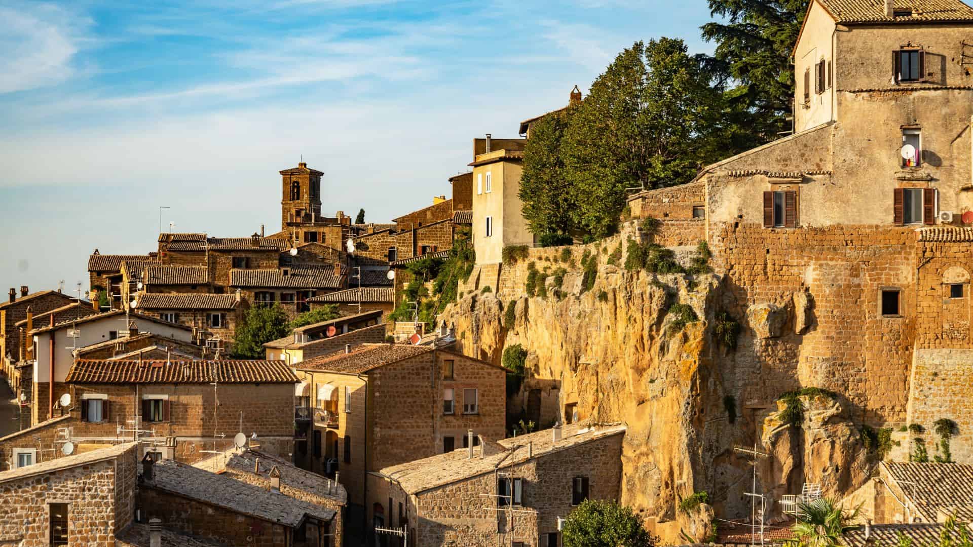 La cittadina di Orvieto
