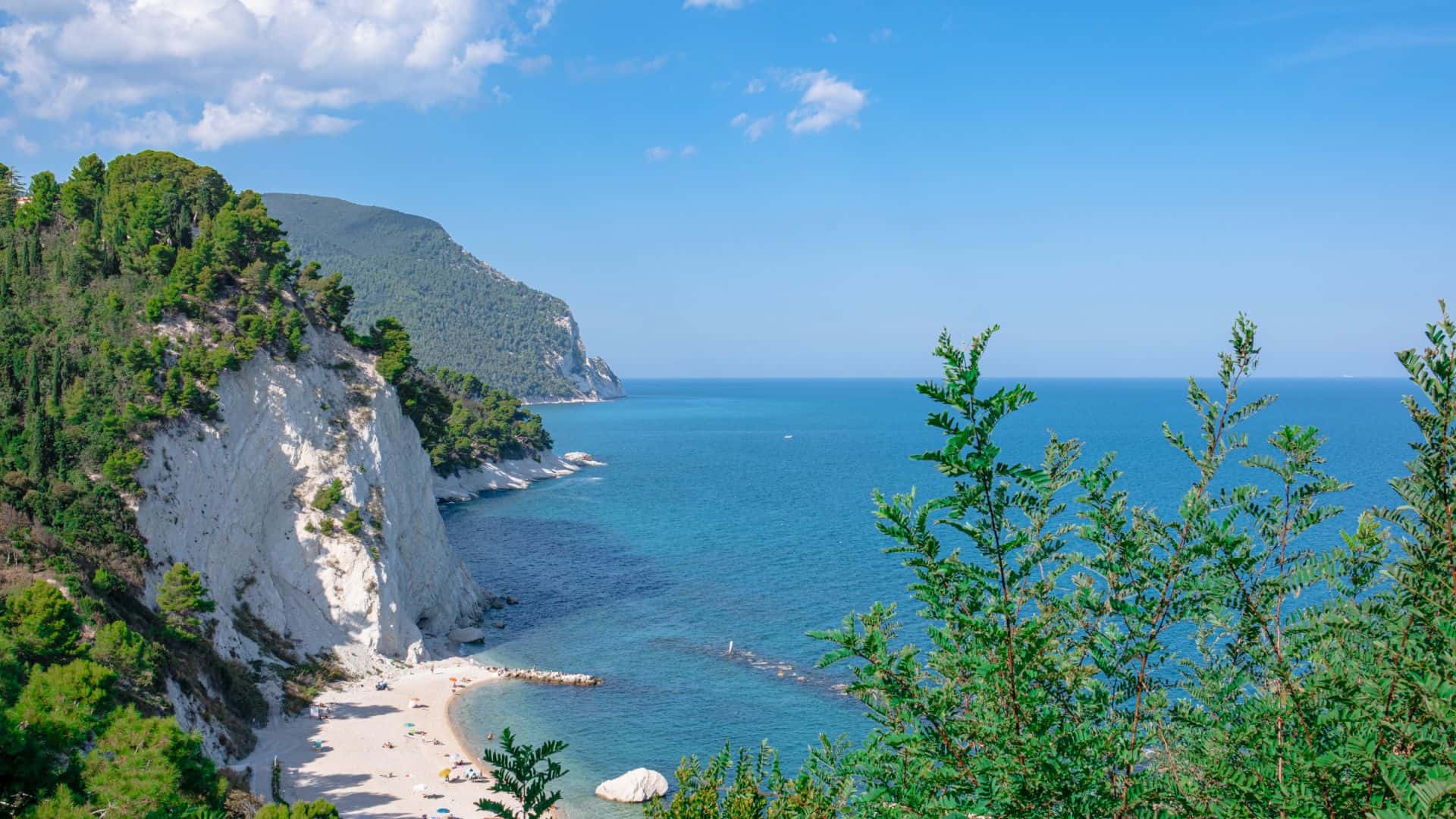 Beach on the Conero Riviera